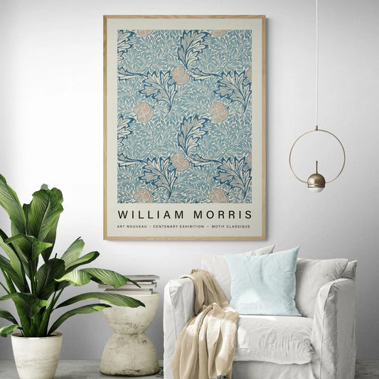Blauw Flowers by William Morris