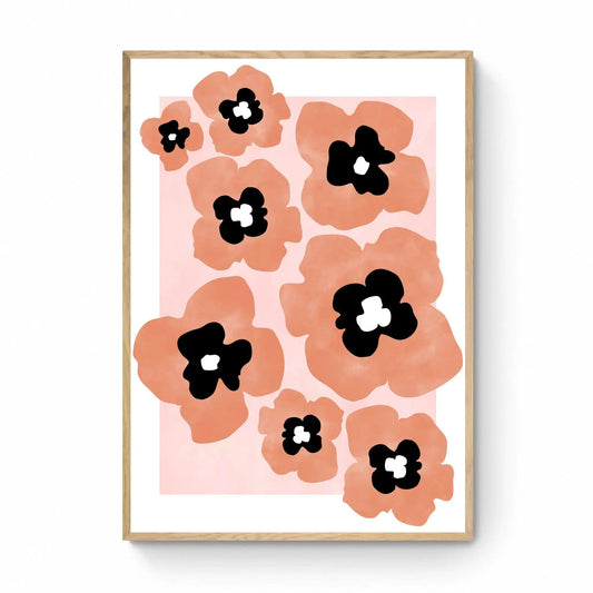 Botanical Flower Abstract by Elena Ristova