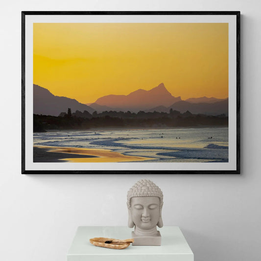 Byron Bay Sunset Art Print