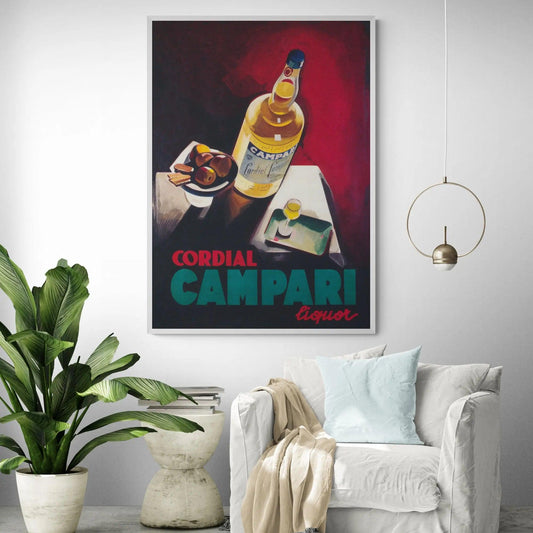 Campari Cordial Vintage Poster