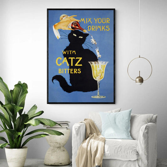 Catz Bitters Vintage Poster