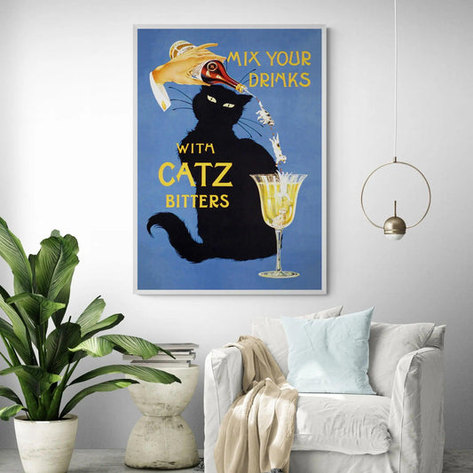 Catz Bitters Vintage Poster