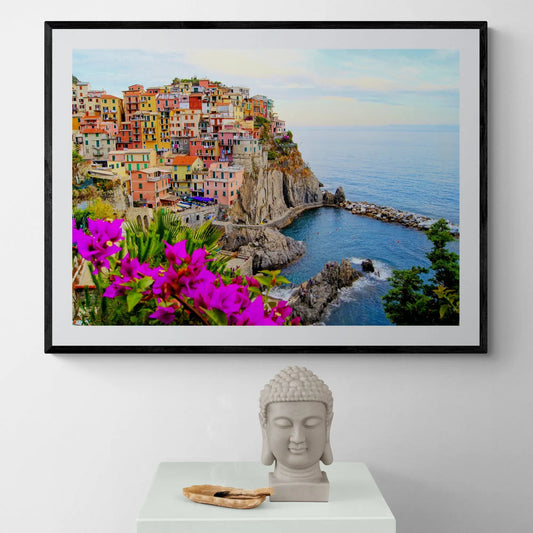 Cinque Terre Coast Italy Art Print