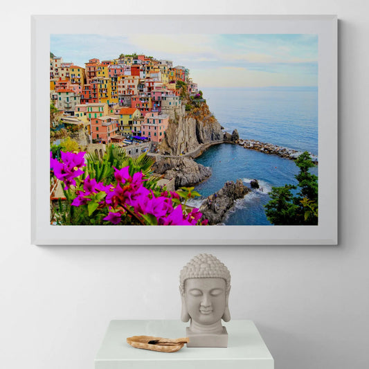 Cinque Terre Coast Italy Art Print