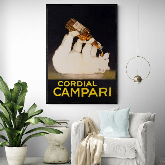 Cordial Campari Vintage Poster