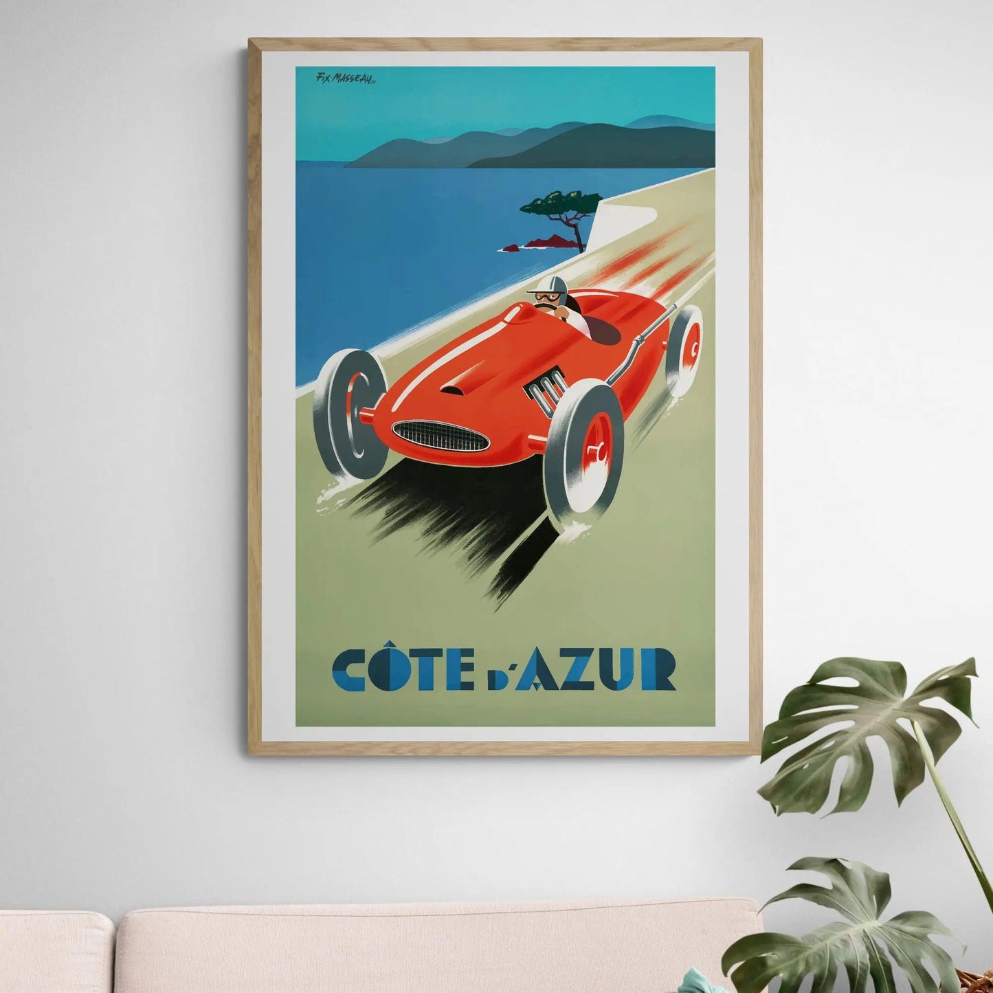 Cote d'Azur Vintage Car