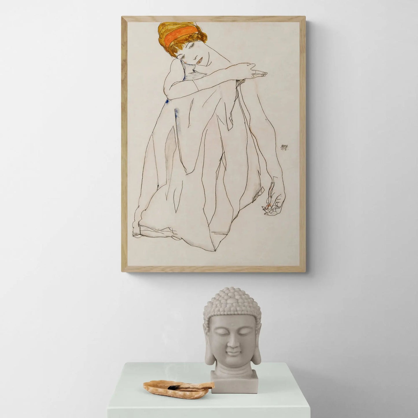 Dancer by Egon Schiele