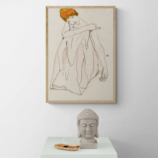 Dancer by Egon Schiele