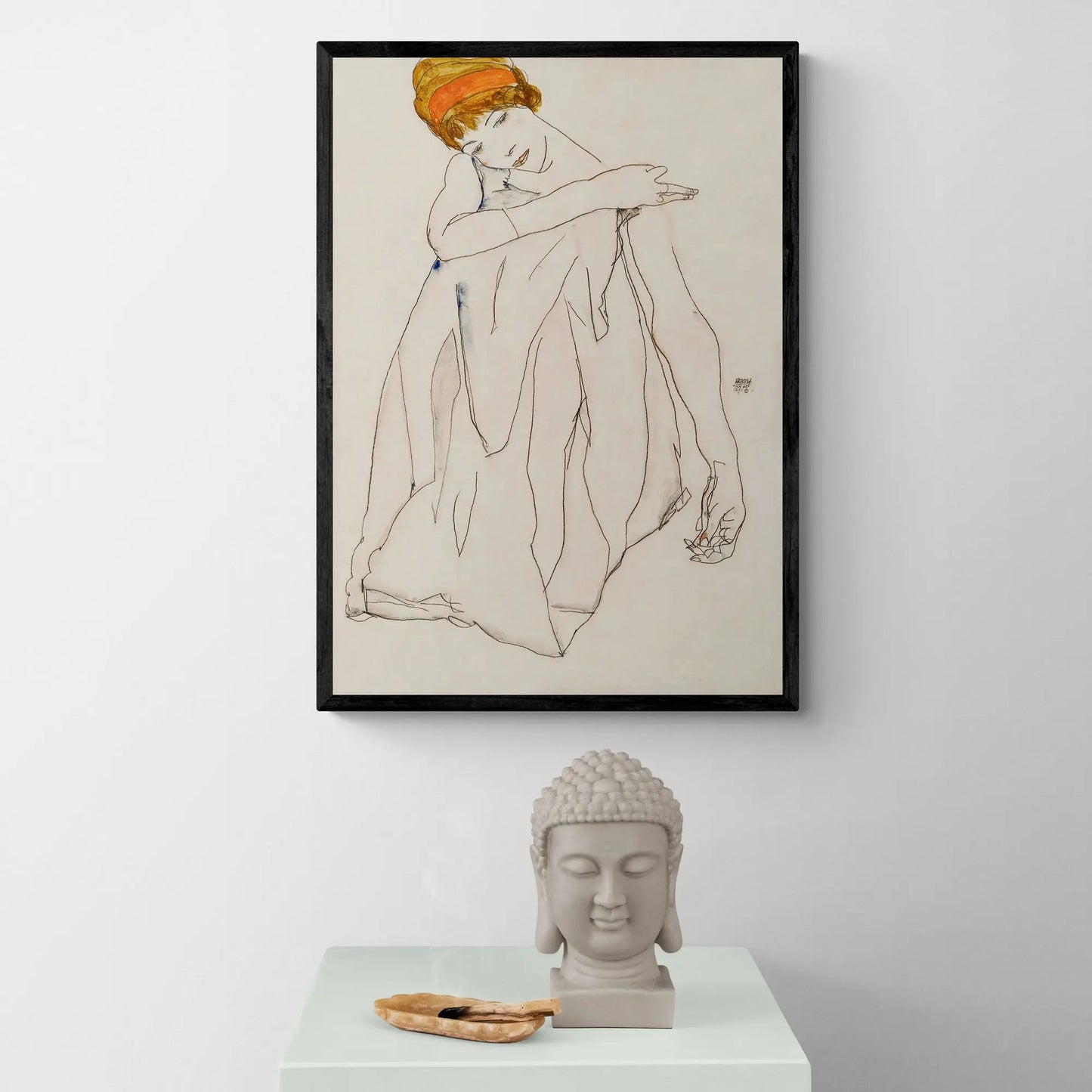 Dancer by Egon Schiele