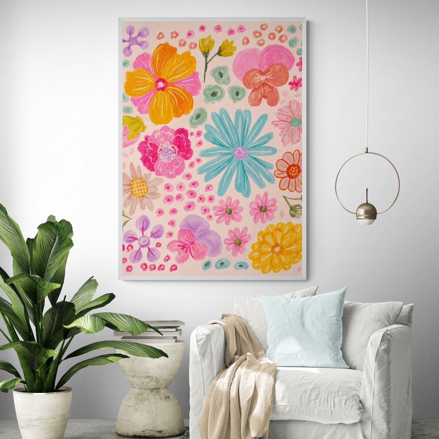 Flower Market by Kartika Paramita
