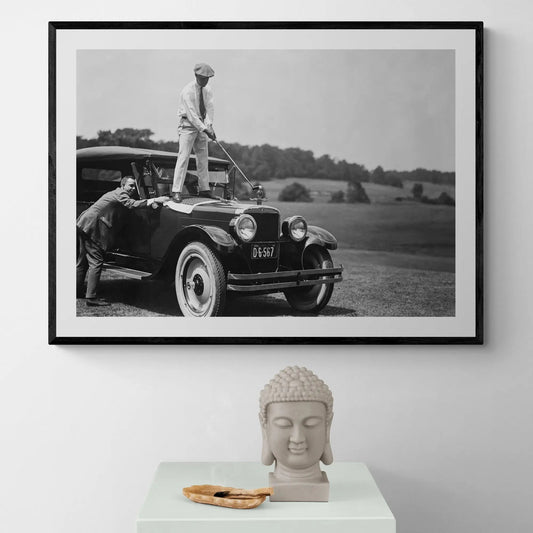 Golfers 1920 Art Print