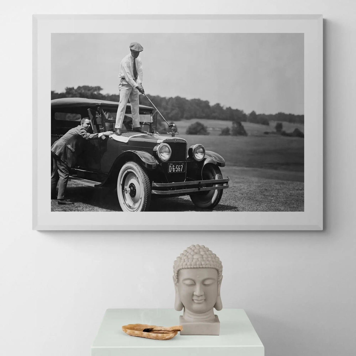 Golfers 1920 Art Print