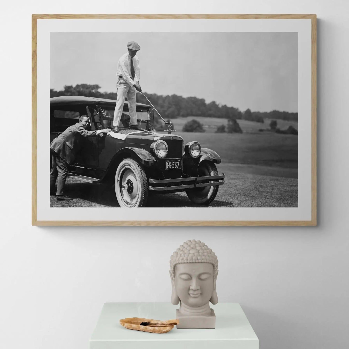 Golfers 1920 Art Print