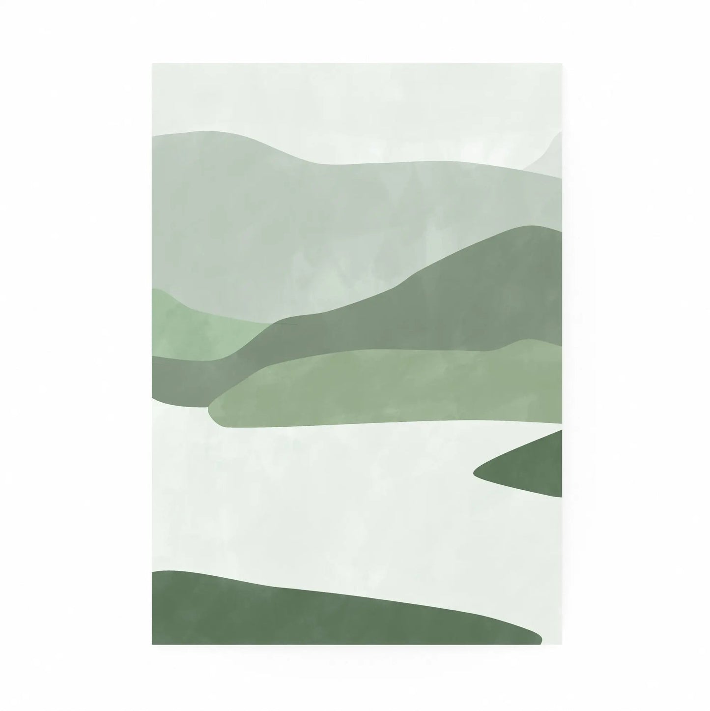 Green Abstract Set by Elena Ristova