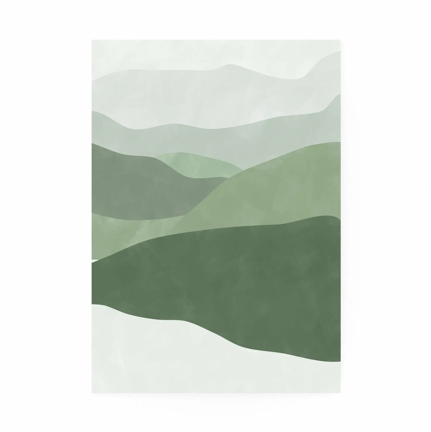 Green Abstract Set by Elena Ristova
