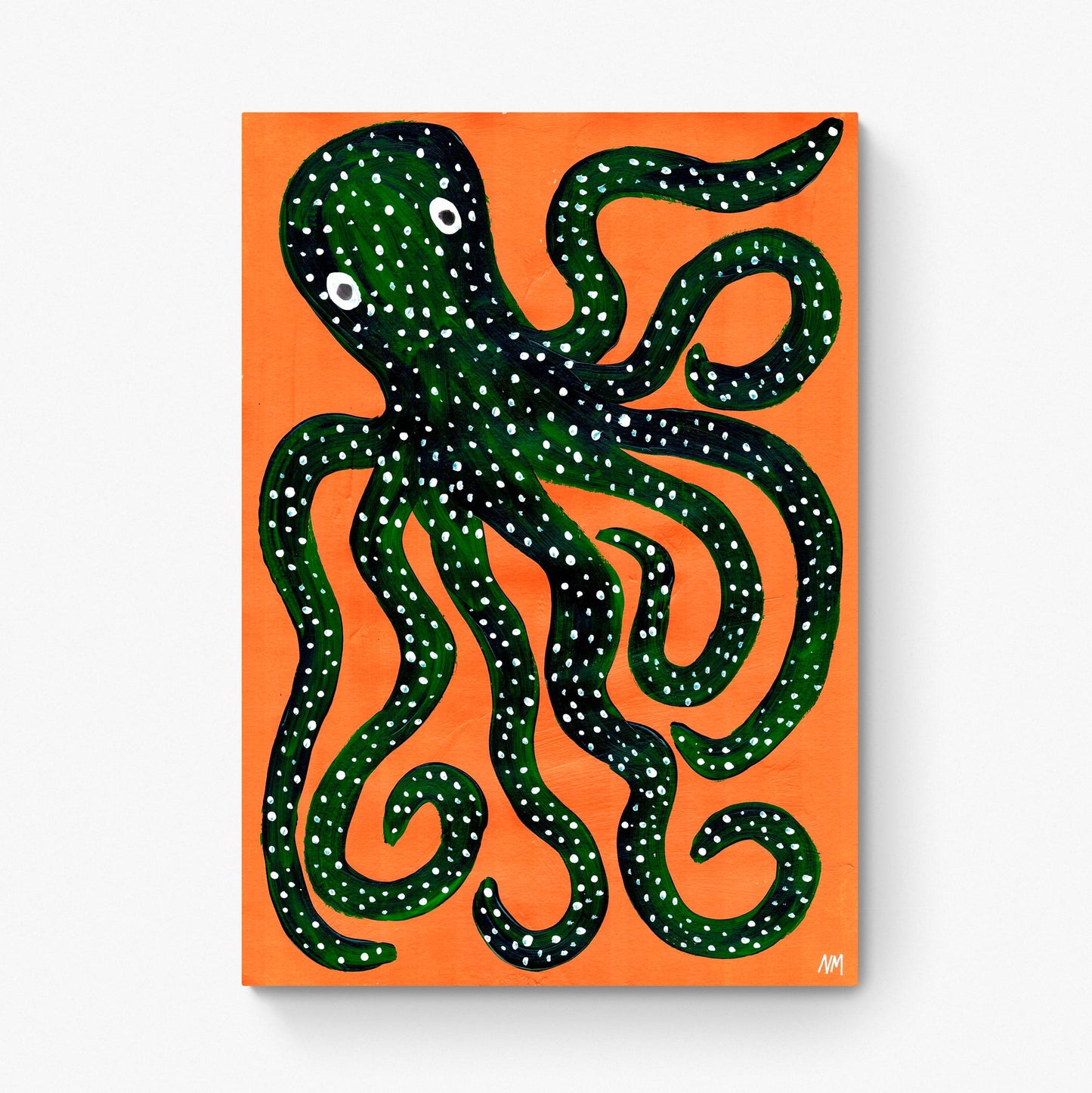 Green Octopus by Nancy McKie