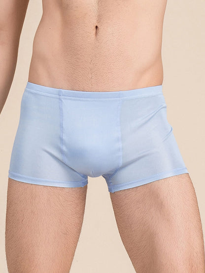 Silk Knitted Men‘s Boxers Underwear