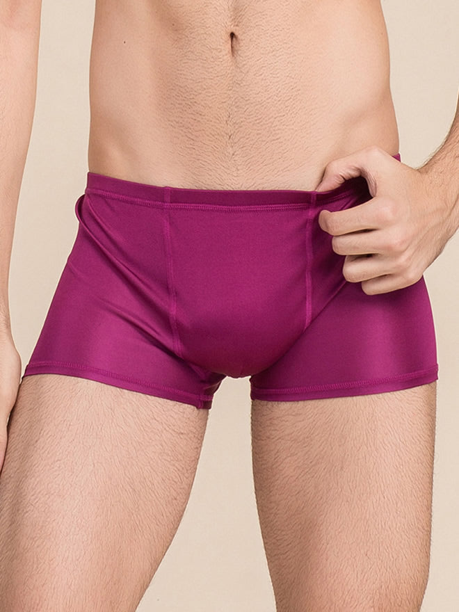 Silk Knitted Men‘s Boxers Underwear