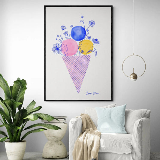 Icecream Flower by Baroo Bloom