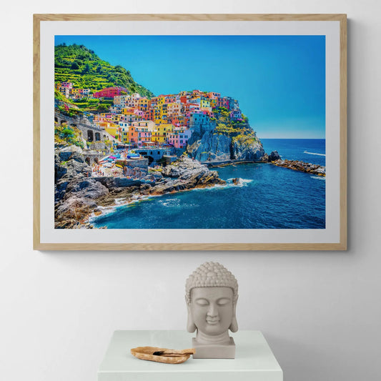 Italy Coastline Art Print