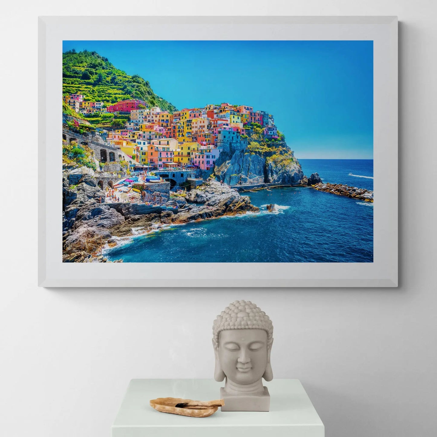 Italy Coastline Art Print