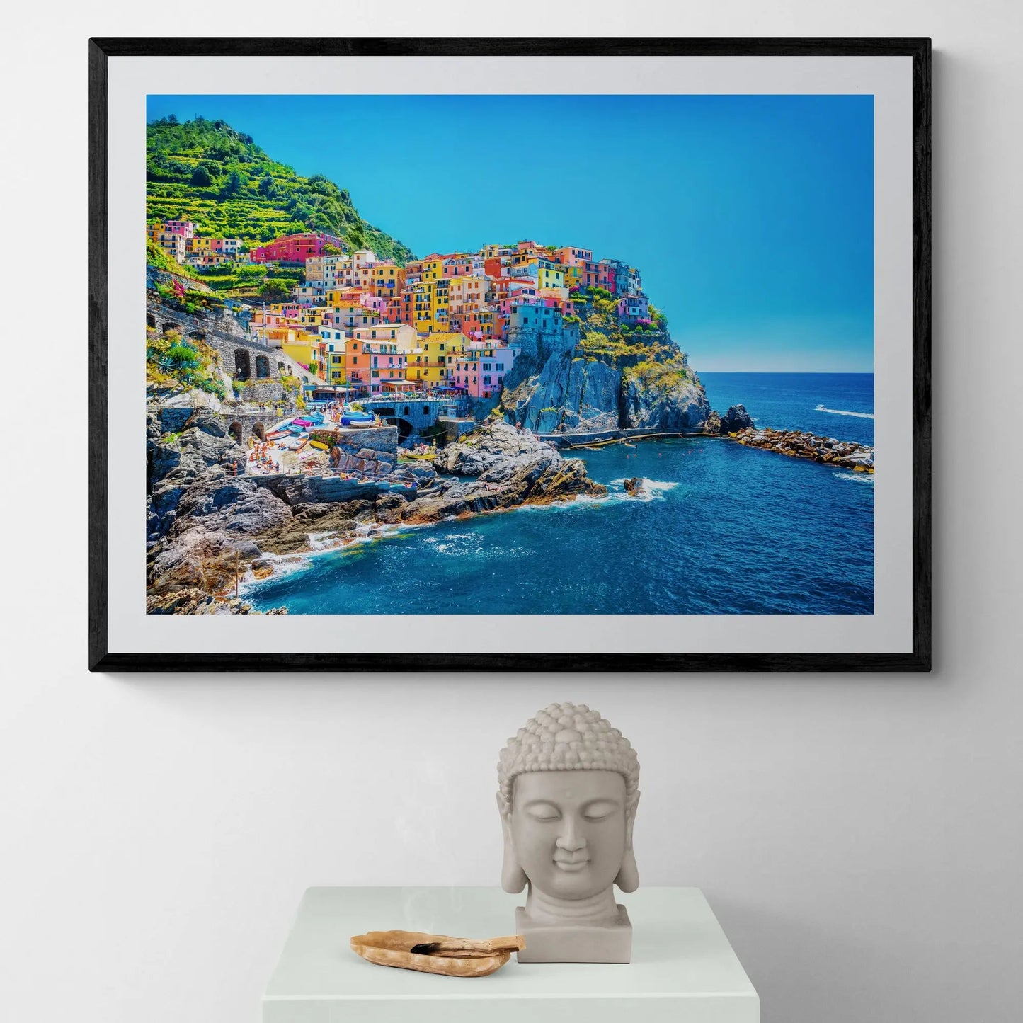 Italy Coastline Art Print