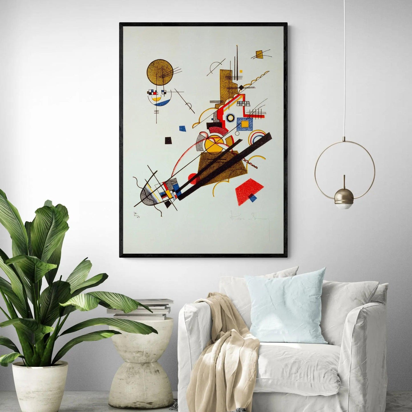 Joyous Ascent by Wassily Kandinsky