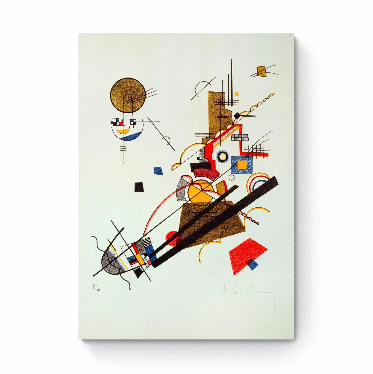 Joyous Ascent by Wassily Kandinsky
