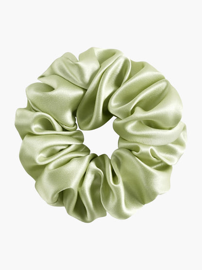 Pure Silk Midnight Scrunchies - Oversized - 6cm