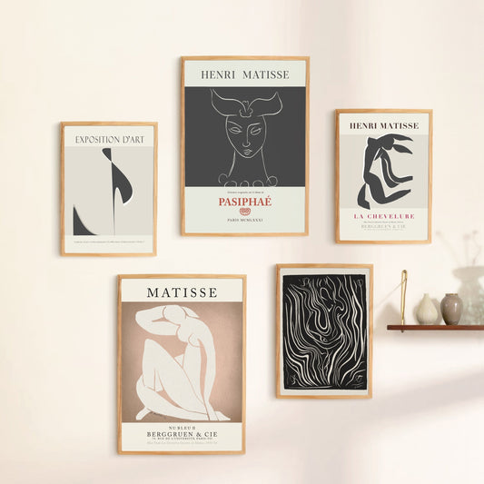 Henri Matisse Exhibition Set of 5