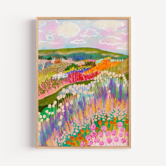 Colourful Mountains by Kartika Paramita