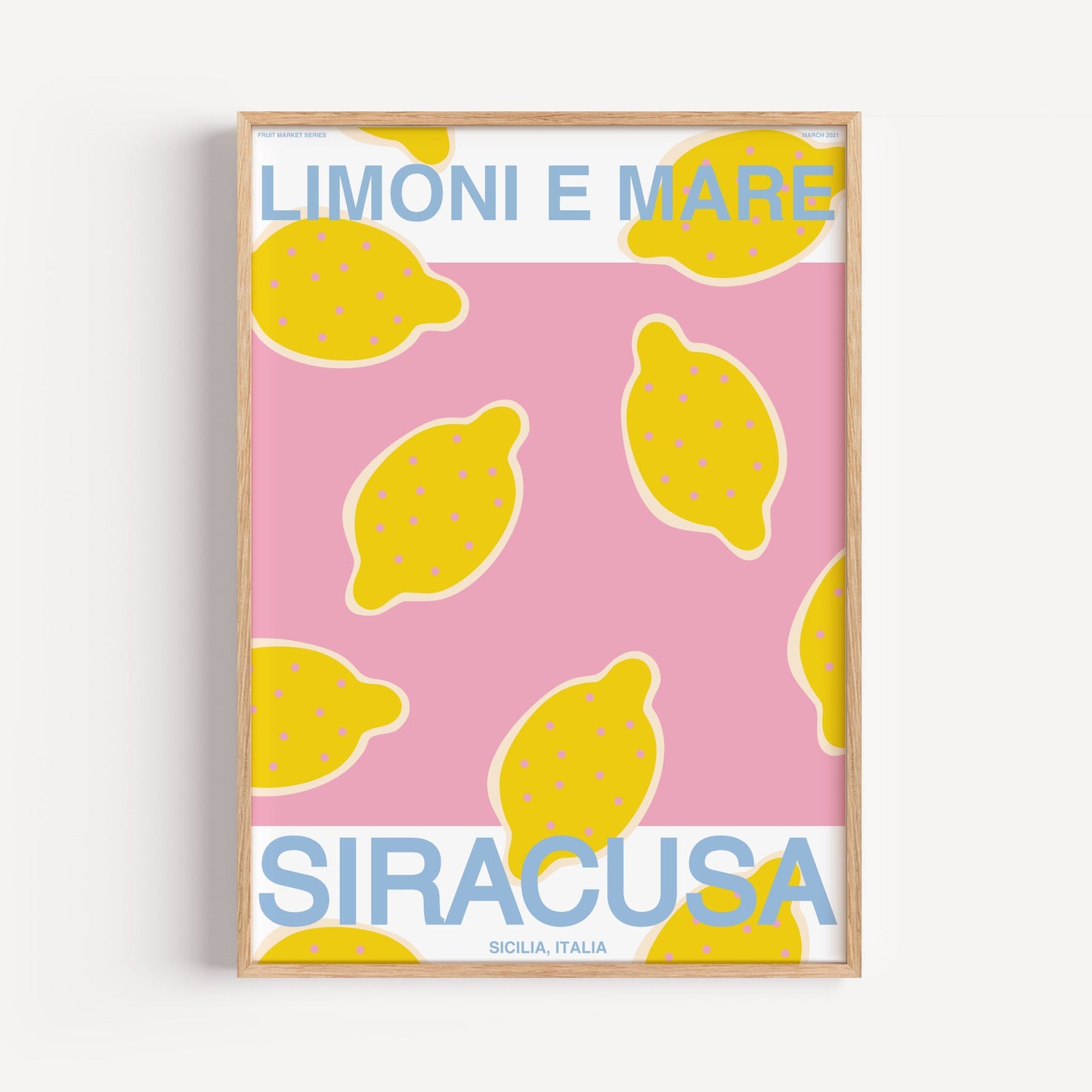 Palermo Lemon Print