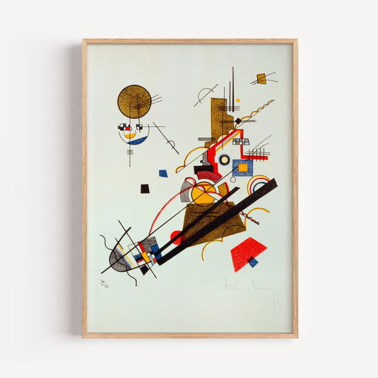 Joyous Ascent by Wassily Kandinsky