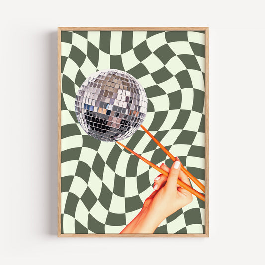 Disco Party Art Print by Salty Biche