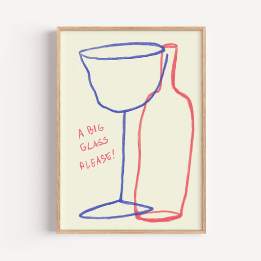 A Big Wine Glass | Byalmaklub
