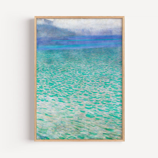 Lake Attersee by Gustav Klimt Art Print