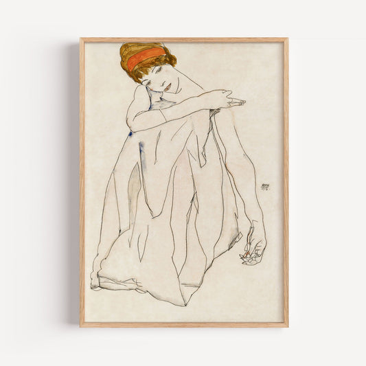 Dancer by Egon Schiele