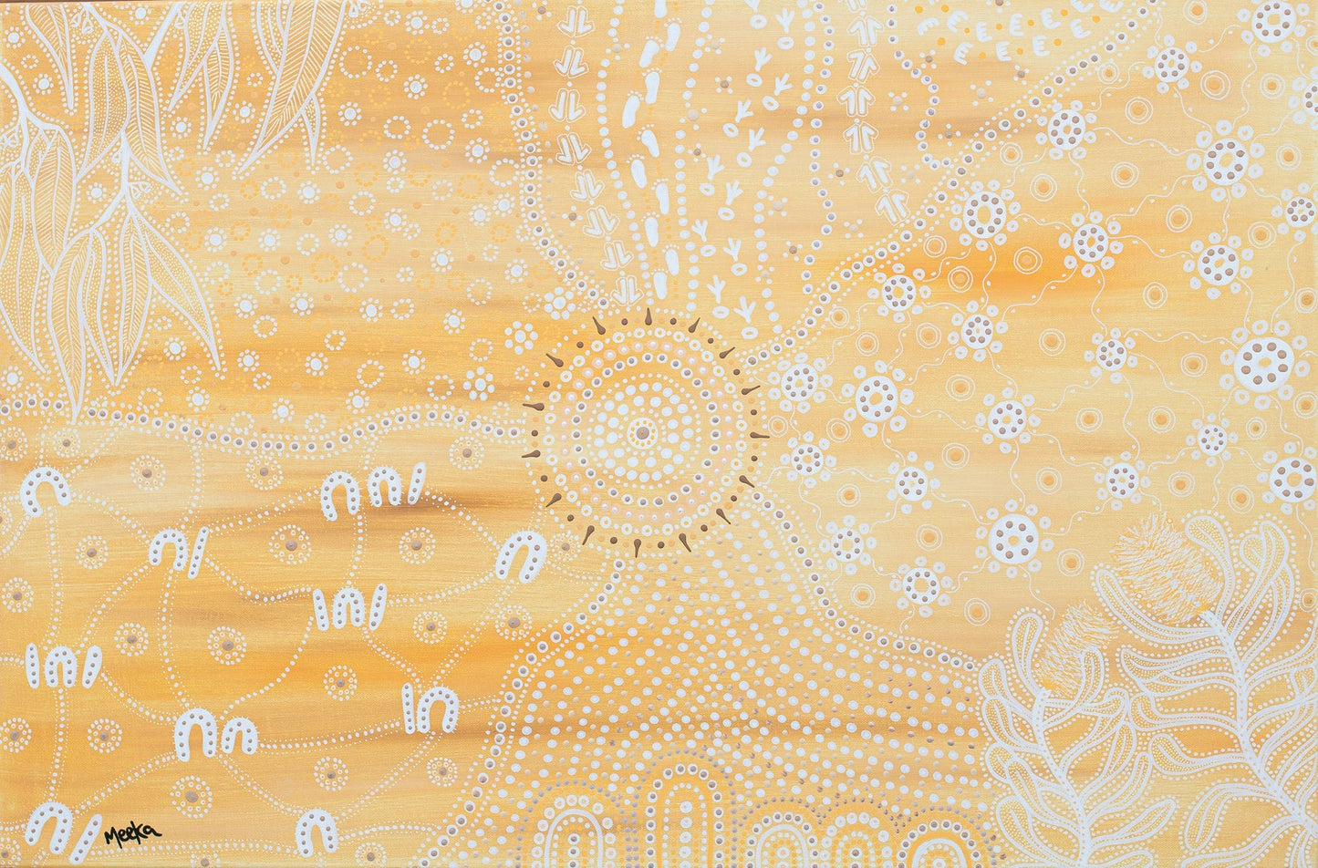 'The Land, Our Mother' Print by Domica Hill