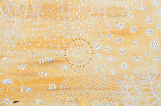 'The Land, Our Mother' Print by Domica Hill