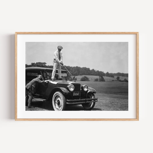 Golfers 1920 Art Print