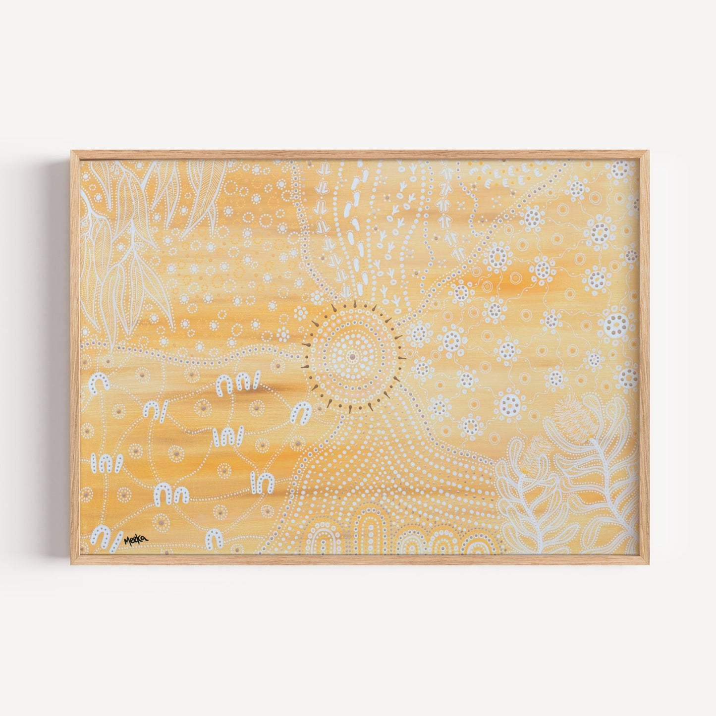 'The Land, Our Mother' Print by Domica Hill
