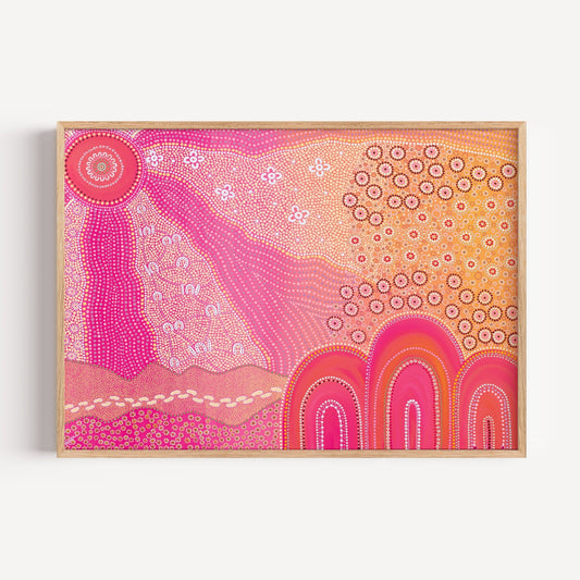 'Walk Together' Print by Domica Hill