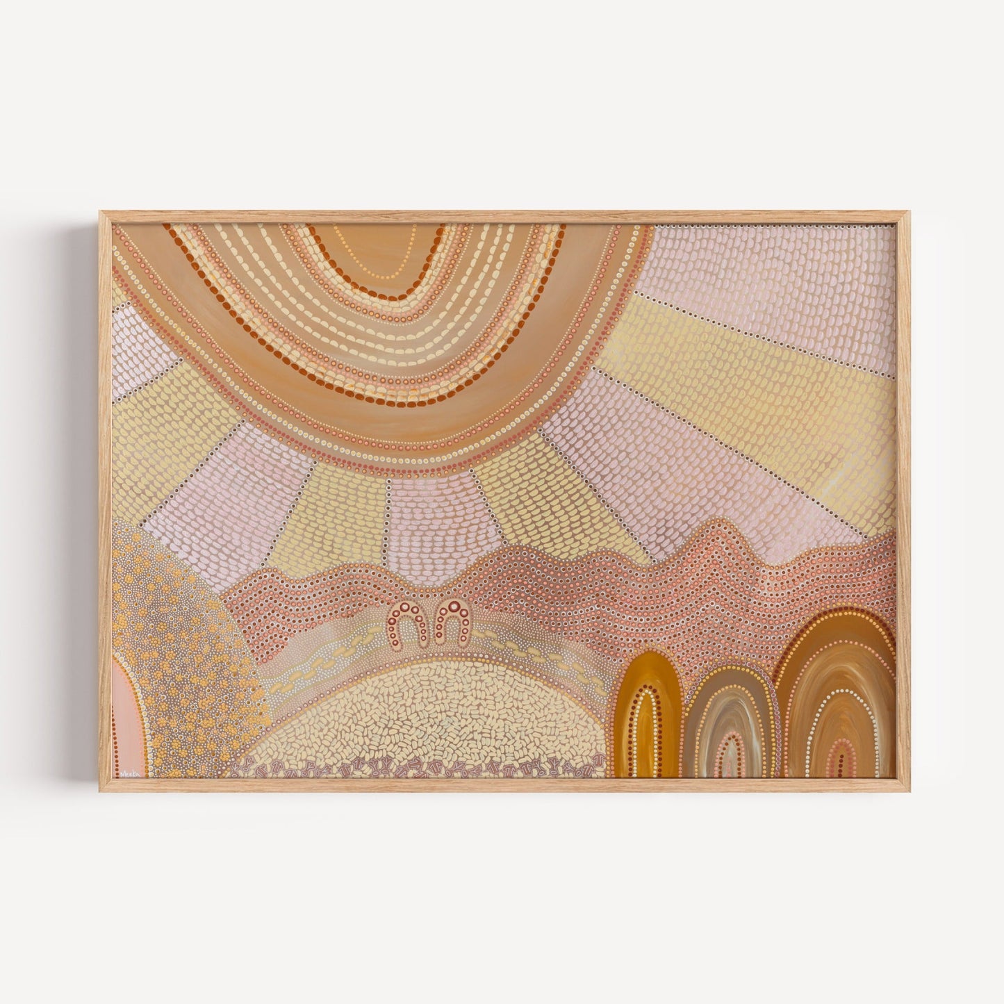 Bringing Us Together Print by Domica Hill