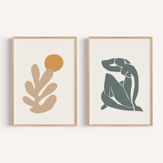 2x Matisse Naakt + Koraal