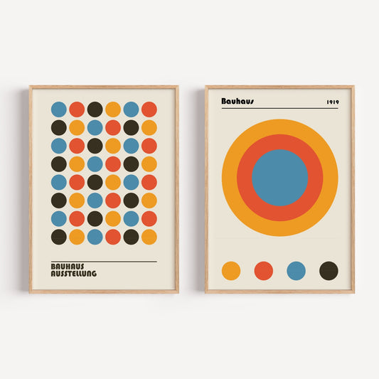 Bauhaus Hommage Set of 2