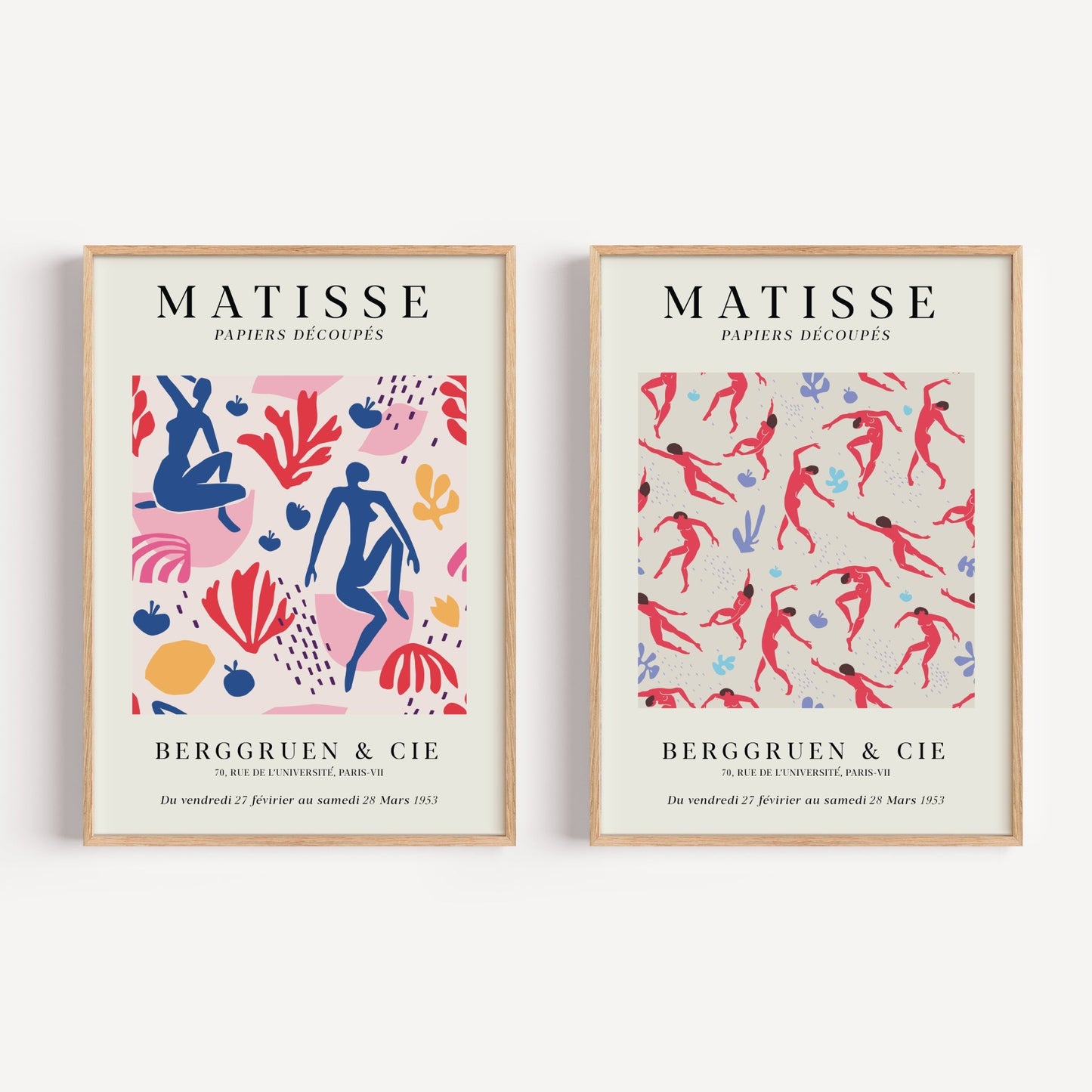 2x Henri Matisse 'Knipkunst'