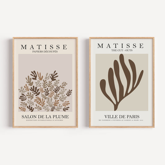 Koraal Set of 2 by Henri Matisse