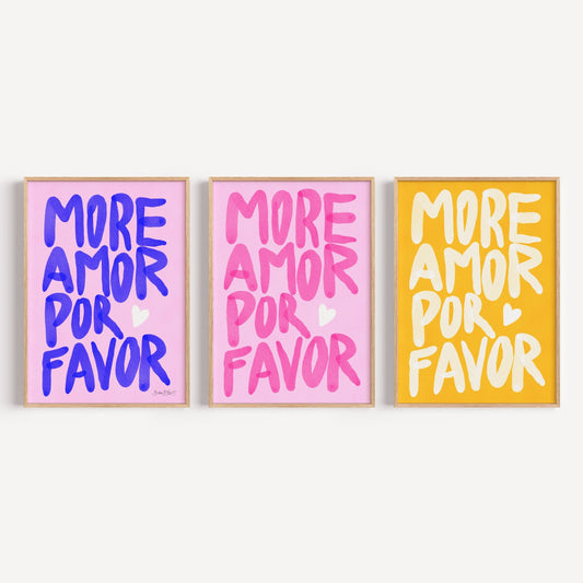 3x More Amor Exhibitions by Baroo Bloom
