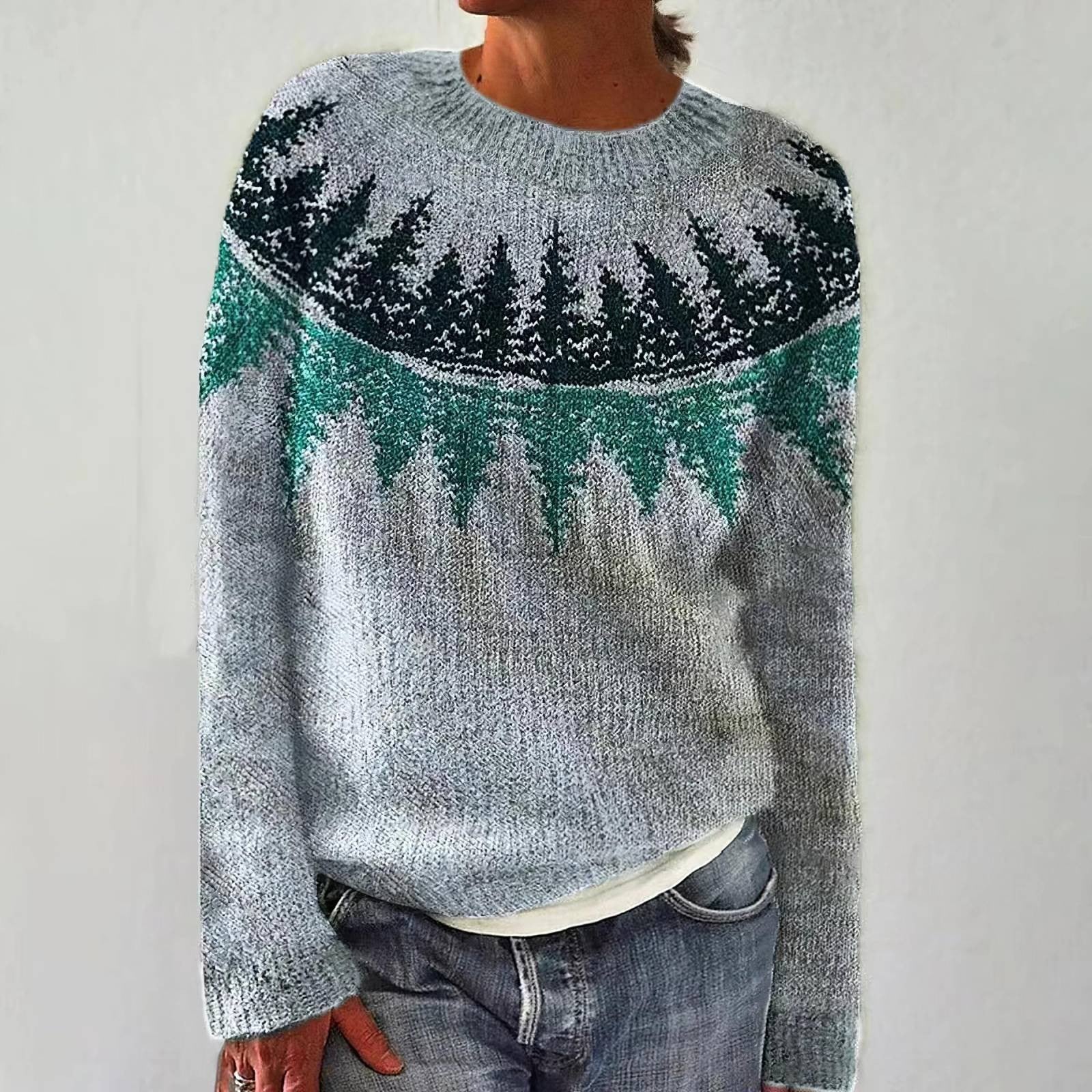 Luna - Urokliwy Retro Sweter