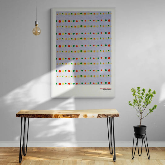 Coloured Dots Japanese Abstract
